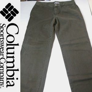 Columbia Size 10 Green Pants